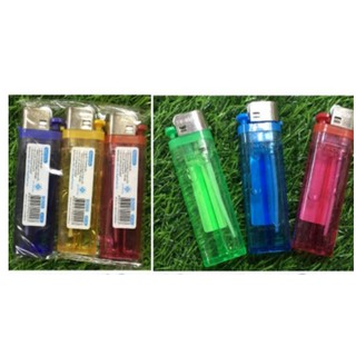 ไฟแช็ค ไปแช็คคละสี จุดไฟ แพ็ค3ชิ้น (DBHH-0023)