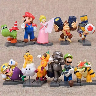 ชุดโมเดลมาริโอ้ Super Mario Kart (Set 11 ตัว)