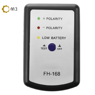 Black Speaker Polarity Tester PH Phase Meter/Phasemeter for Auto Car M3TH