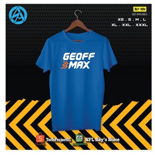 เสื้อยืด พิมพ์ลาย Geoff Max คุณภาพดี สําหรับผู้ชาย และผู้หญิง