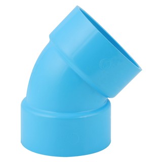 ท่อประปา ข้อต่อ ท่อน้ำ ท่อPVC ข้องอ 45-บาง SCG 2 1/2 นิ้ว สีฟ้า ELBOW 45 PVC SOCKET SCG 2 1/2" LITE BLUE