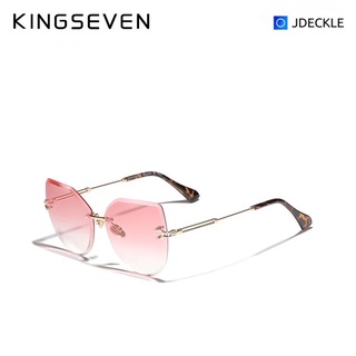 สินค้าคลัง กทม KINGSEVEN รุ่น N807  แว่นตากันแดดผู้หญิง แว่นตากรองแสง UV400  แว่นกันกันลม แว่นตาแฟชั่น