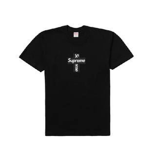 Supreme Cross Box Logo Tee (BLACK)