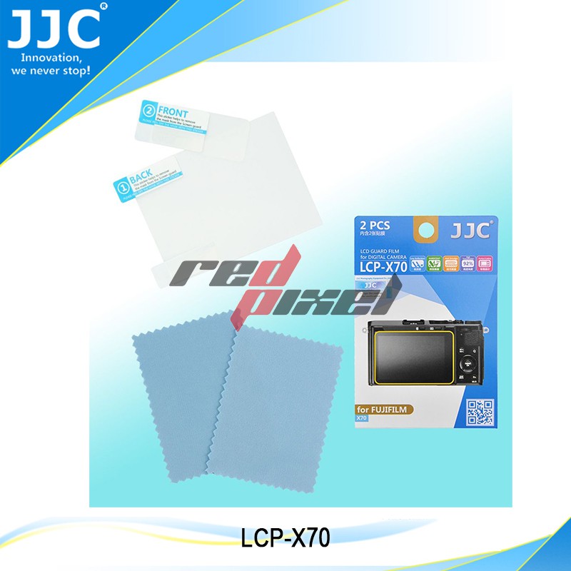 JJC LCP-X70 ~ 2 ชิ้น LCD GUARD FILM สําหรับ FUJIFILM X70