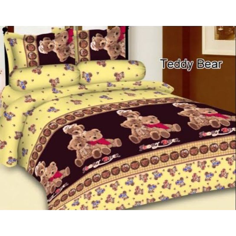  Seprei MOTIF  TEDDY BEAR   Shopee Thailand