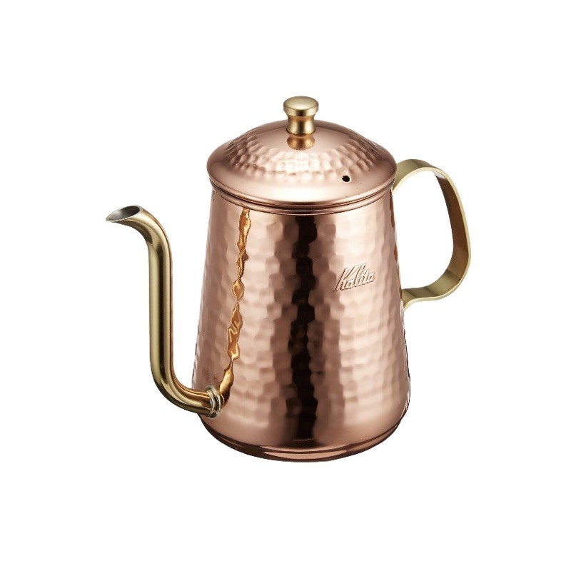 Kalita Coffee Drip Kettle กาดริปกาแฟ Copper Pot ขนาด 600ml (สีบรอนซ์)