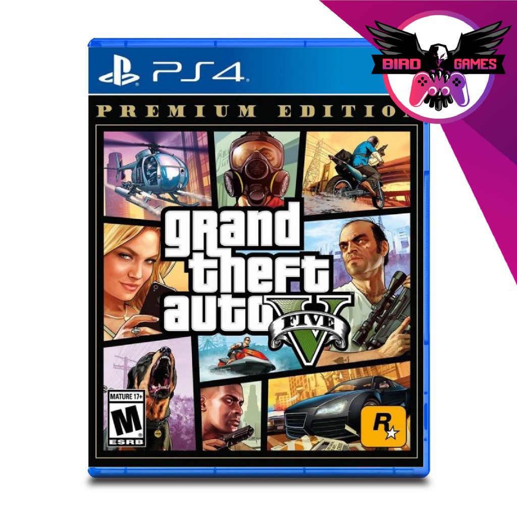 PS4 : Grand Theft Auto V Premium Edition [แผ่นแท้] [มือ1] [เกมส์ps4] [เกมps4] [game ps4] [gta] [gta5