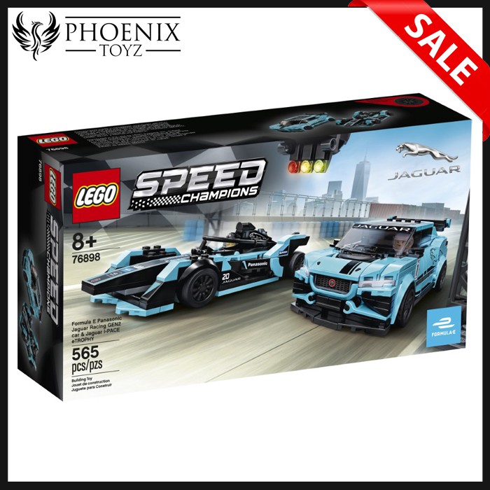 [Miner Dent Box] LEGO 76898 Speed Champions Formula E Panasonic Jaguar Racing GEN2 Jaguar I-PACE eTR