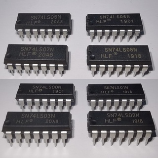 ic 74ls  74LS00 74LS02 74LS04 74LS08 74LS11 74LS14 dip smd