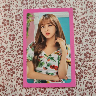 [แท้] โฟโต้การ์ด จิฮโย จีฮโย Jihyo คอนเสิร์ต TWICE 2nd Tour Fantasy Park Concert Photo Card
