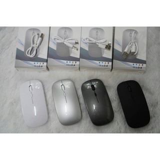 ์์New Mouse Wireless+ชาร์จแบตได้ ตัวบาง