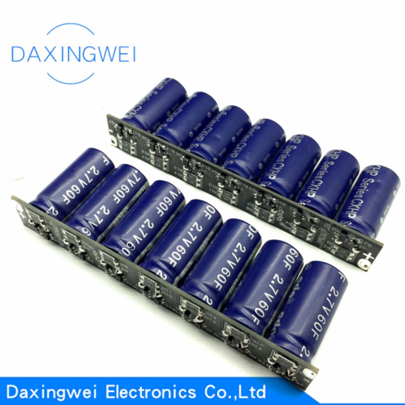 1pcs 18.9V 8.5F  2.7V60F Super Capacitor 16V 10F Farad Capacitor Module 2.7V 16V Combined Supercapac