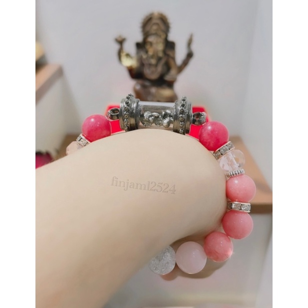 สร้อยข้อมือพระพิฆเนศน้อย [ผ่านพิธีแล้ว][ตะกรุดกันน้ำ] บันดาลโชคลาภและความสำเร็จ