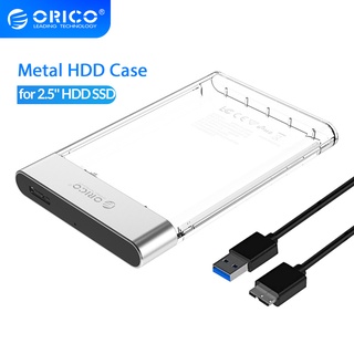 Orico เคสฮาร์ดดิสก์ HDD SATA เป็น USB 3.0 5Gbps 4TB โลหะ 2.5 นิ้ว รองรับ UASP