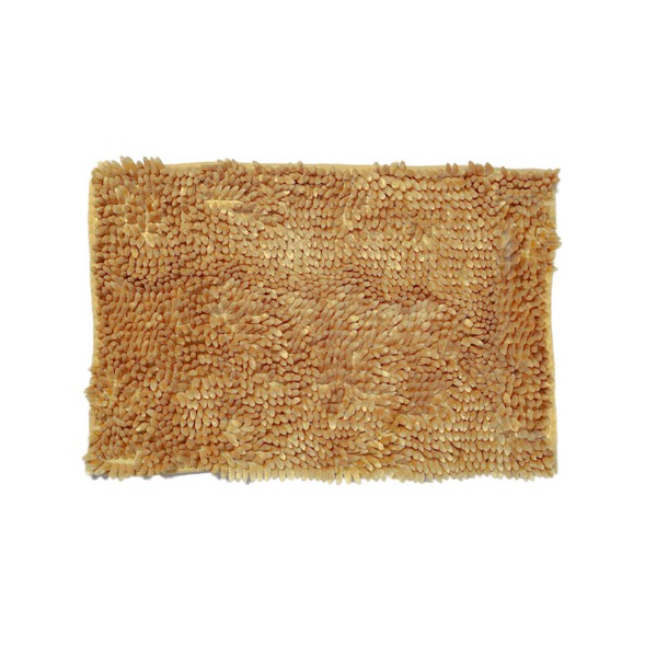 Bighot COZY พรมเช็ดเท้า 50×80×2ซม. JS06 สีทอง