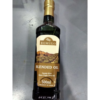 Romulo Blended Oil น้ำมันคาโนลา ผสม น้ำมันมะกอก 500ml