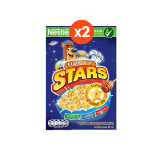 NESTLE HONEY STARS CEREAL เนสท์เล่ ฮันนี่สตาร์ ซีเรียล 300g x2 Cereals NestleTH