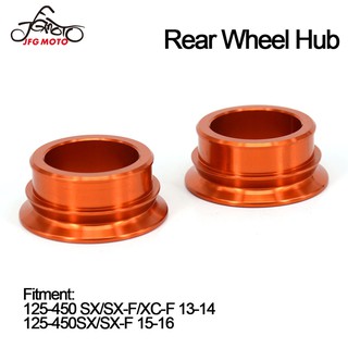 JFG moto Rear Wheel Hub Spacer Kit For KTM SX SX-F XC-F 125 - 450 SX SX-F Aluminum motorcycle