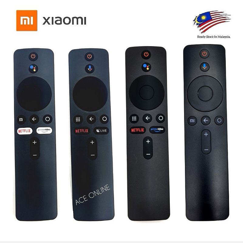 Xiaomi mi tv Box S / Box 4X /Box 3 /Mi TV BOX 3/2/1 รีโมทคอนโทรลพร้อมเสียง Bluetooth telecontrol