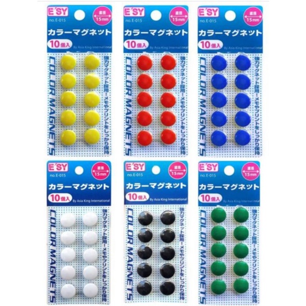 E'SY เม็ดแม่เหล็ก E-015 ขนาด 15 มม