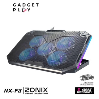 [กรุงเทพฯ ด่วน 1 ชั่วโมง] COOLER PAD พัดลมระบายอากาศ Nubwo SINDEL NX-F3 RGB พัดลม 5 ตัว สำหรับ Notebook ขนาด 12-17 นิ้ว