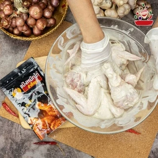 [แพ็ค 3 ถุง ,5 ถุง] บังลัน แป้งหมักไก่ทอดหาดใหญ่ ผงหมักไก่ทอดหาดใหญ่ แป้งหมักไก่ทอด แป้งหมักไก่ แป้งชุบทอด ผงหมักไก่ทอด