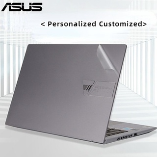 เคสแล็ปท็อป แบบใส ผิวด้าน มีกาวในตัว 3 ด้าน 14 นิ้ว 15.6 นิ้ว 13 นิ้ว สําหรับ Asus VivoBook Zenbook OLED K505B X505 GX501 X515 E410 X441S FA506