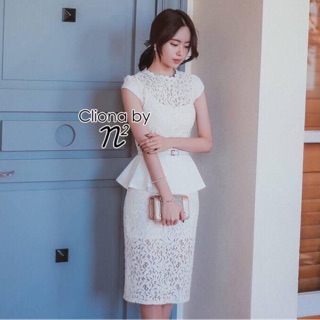 Mona Elegant Lace Dress