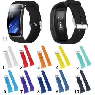 สายนาฬิกาข้อมือ ซิลิโคน สำหรับ Samsung Gear Fit 2 Pro SM-R365 Fit 2 SM-R360