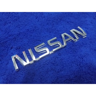 โลโก้ NISSAN สีชุป 2.2×12cm ราคาต่อ 1ชิ้น