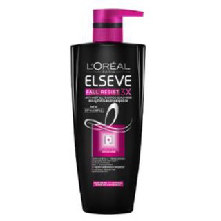 คุ้มสุดๆ LOREAL ELSEVE FALL RESIT3X ANTI-HAIRFALL SHAMPOO แชมพูป้องกันผมร่วง ขนาด 650ml ลอรีอัล เอลแซฟ ฟอล รีซิสท์ แอนไท