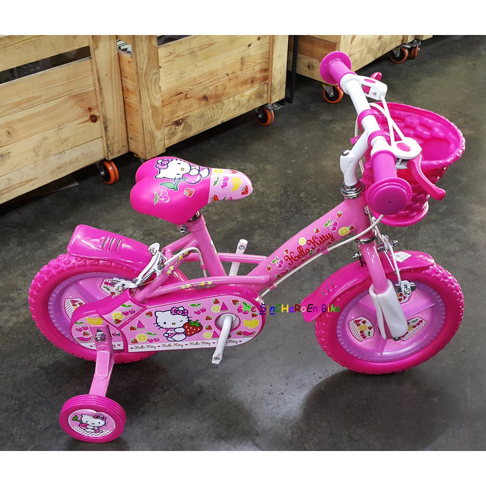 รถจักรยาน LA Bicycle รุ่น Hello Kitty 12"