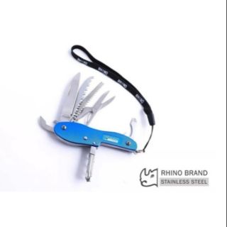 Rhino Brand 11 In 1 Multi Function Knife รุ่น No.140