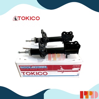 Tokico โช้คอัพ คู่หลัง ชนิดแก๊ส สำหรับ FORD รหัสอะไหล่แท้ B25D-28-700G  (รหัสสินค้า B2240 , B2241)