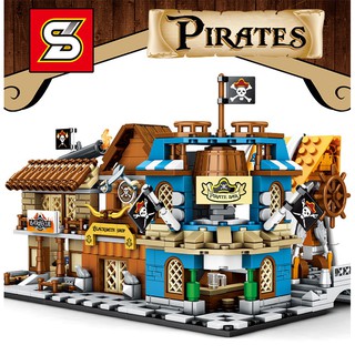 ProudNada Toys ของเล่นเด็ก ตัวต่อ โจรสลัด S Pirates SY6803