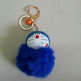 พวงกุญแจ กระดิ่ง มีไฟ ลาย โดราเอม่อน Doraemon