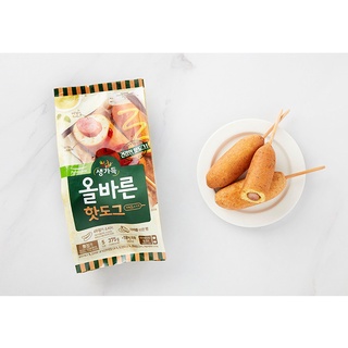 Pulmuone Healthy Hotdog  풀무원생가득 올바른핫도그 375g