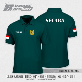 เสื้อโปโล TNI AD SCABA สไตล์อินโดนีเซีย