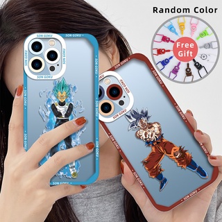 เคสโทรศัพท์มือถือ ซิลิโคนนุ่ม ลายดราก้อนบอล สําหรับ iPhone 13 Pro Max 11 12 lphone SE 2022 7 8 Plus
