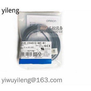 Omron เซนเซอร์สวิตช์พร็อกซิมิตี้ E2E-C04S12-WC-B1 E2E-C04SR8-WC-B1-1