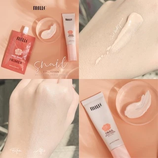 Mille Snail Bright Primer 8/15/30ก. / Blink Bright Body Tone Up Cream 150 g. มิลเล่ สเนล ไบร์ท ไพรเมอร์ ผิวหน้า / ผิวกาย