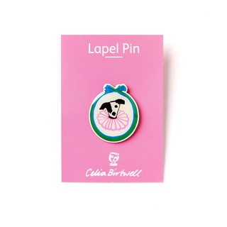 Celia Birtwell Dog Pin Badge