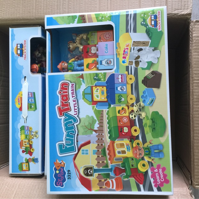 ตัวต่อรถไฟ เลโก้ Duplo ชุด Funny Train