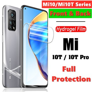 ฟิล์มไฮโดรเจล กันรอยหน้าจอ สำหรับ Xiaomi mi10 mi10t mi11t Mi 10 t 12 11 t 11T 12X 12T 10T Pro 12S Ultra Redmi Note 10 note10 Lite Pro 5G NE 10s