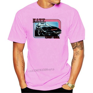 [S-5XL] ใหม่ Knight Rider Tv Show Kitt K.i.t.t. เสื้อยืดลําลอง แขนสั้น คอกลม พิมพ์ลายรถยนต์ แฟชั่นสําหรับผู้ชาย 2022