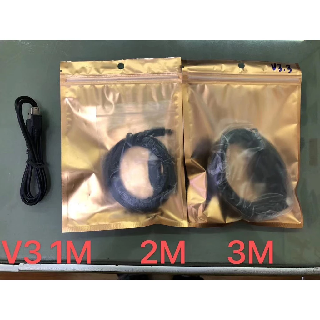 สายชาร์จ สายกล้องติดรถ กล้องถ่ายรูป mini USB หัว V3 สำหรับชาร์จลำโพงบูลทูธ สายหนาแข็งแรง อย่างดี1M 2M 3M thumbnail 4