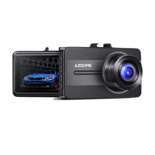 [ลด20% แชทรับโค้ด] AZDOME M16 กล้องติดหน้ารถยนต์ Dash Cam FullHD1080P, 150 องศา, Night Visionกลางคืนชัด