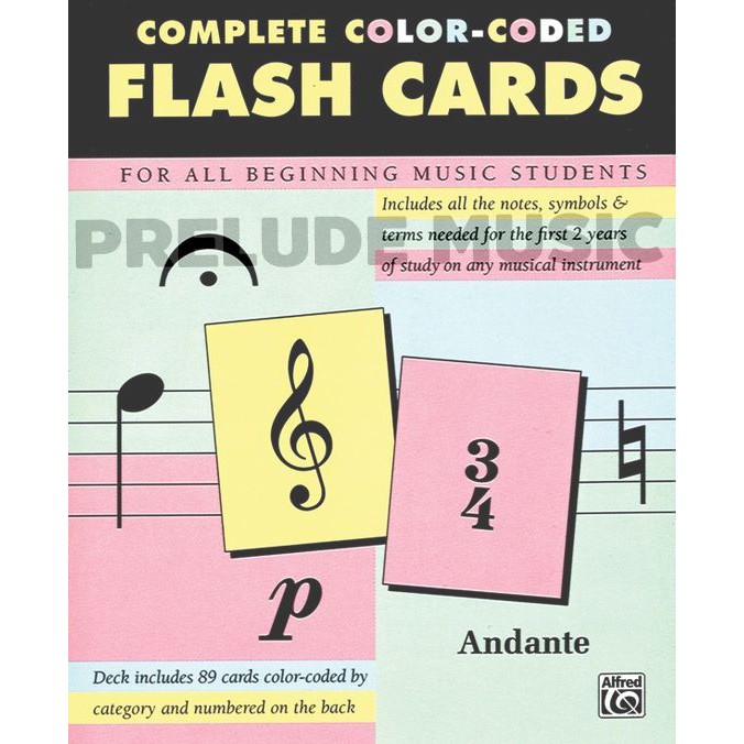 (Teaching materials) Complete Color-Coded Flash Cards (12061)