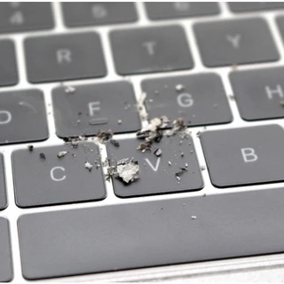 กันรอยคีย์บอร์ด กันรอยเเป้นพิมพ์ (TPU) สำหรับโน๊ตบุ๊ค Neo Keyboard Transparent & Gray Cover Laptop แบบใส Notebook