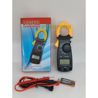 cherry Clamp Meter ดิจิตอล แคล้มมิเตอร์ มัลติมิเตอร์ วัดแรงดันไฟ